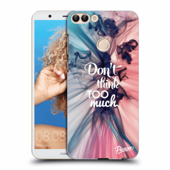 Picasee silikonska prozirna maskica za Huawei P Smart - Don't think TOO much