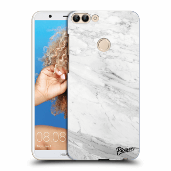 Maskica za Huawei P Smart - White marble