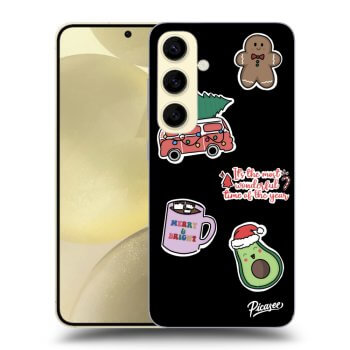 Picasee ULTIMATE CASE PowerShare za Samsung Galaxy S24 S921B 5G - Christmas Stickers