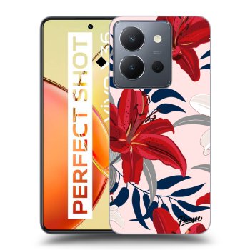 Maskica za Vivo Y36 4G - Red Lily