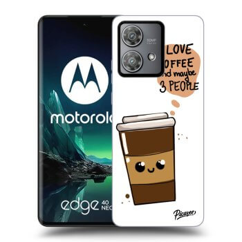 Maskica za Motorola Edge 40 Neo - Cute coffee