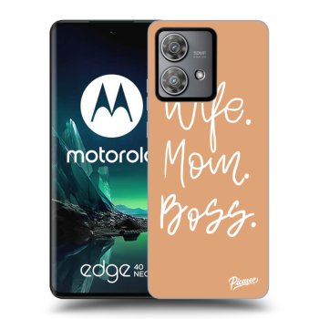 Maskica za Motorola Edge 40 Neo - Boss Mama
