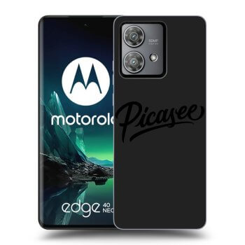 Maskica za Motorola Edge 40 Neo - Picasee - old logo - black