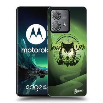 Maskica za Motorola Edge 40 Neo - Wolf life