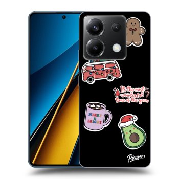 Maskica za Xiaomi Poco X6 - Christmas Stickers