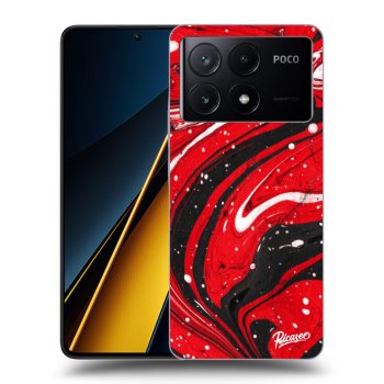 Maskica za Xiaomi Poco X6 Pro - Red black