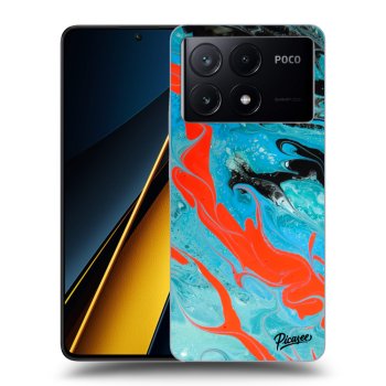 Maskica za Xiaomi Poco X6 Pro - Blue Magma