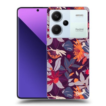 Maskica za Xiaomi Redmi Note 13 Pro+ 5G - Purple Leaf
