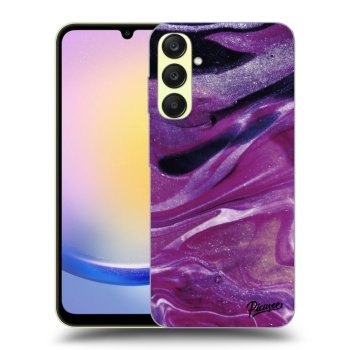 Picasee ULTIMATE CASE za Samsung Galaxy A25 A256B 5G - Purple glitter