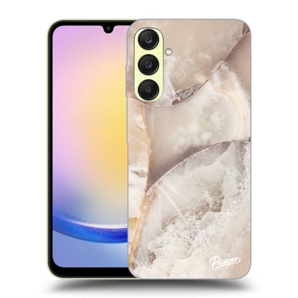 Picasee ULTIMATE CASE za Samsung Galaxy A25 A256B 5G - Cream marble