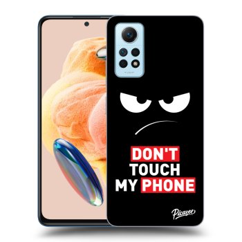 Maskica za Xiaomi Redmi Note 12 Pro 4G - Angry Eyes - Transparent