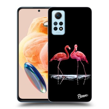 Maskica za Xiaomi Redmi Note 12 Pro 4G - Flamingos couple