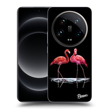 Maskica za Xiaomi 14 Ultra - Flamingos couple