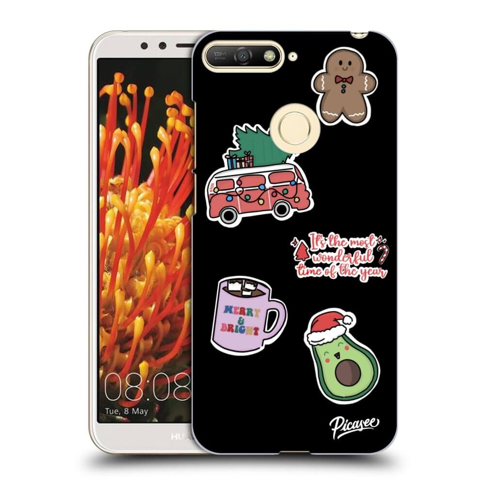 Picasee ULTIMATE CASE za Huawei Y6 Prime 2018 - Christmas Stickers