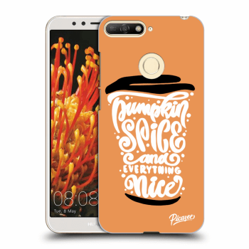 Maskica za Huawei Y6 Prime 2018 - Pumpkin coffee
