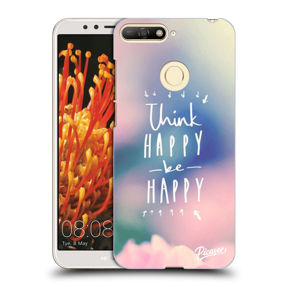 Picasee ULTIMATE CASE za Huawei Y6 Prime 2018 - Think happy be happy