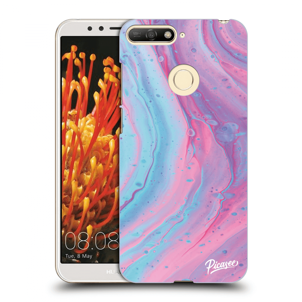 Picasee ULTIMATE CASE za Huawei Y6 Prime 2018 - Pink liquid