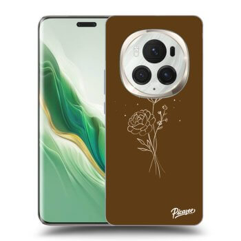 Picasee ULTIMATE CASE za Honor Magic6 Pro - Brown flowers
