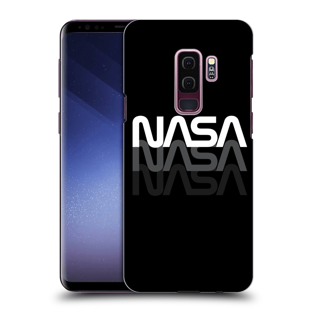 Picasee crna silikonska maskica za Samsung Galaxy S9 Plus G965F - NASA Triple