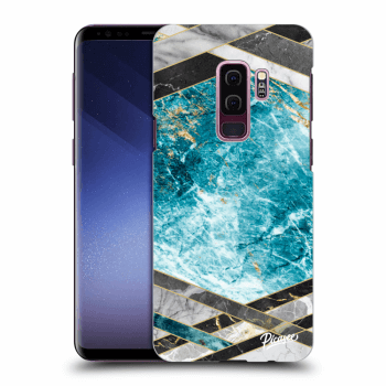 Maskica za Samsung Galaxy S9 Plus G965F - Blue geometry