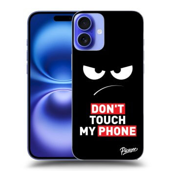 Maskica za Apple iPhone 16 - Angry Eyes - Transparent