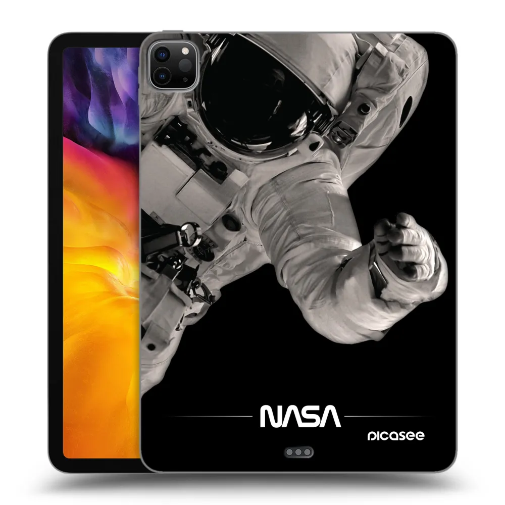 Picasee crna silikonska maskica za Apple iPad Pro 11" 2024 (7.gen.) - Astronaut Big