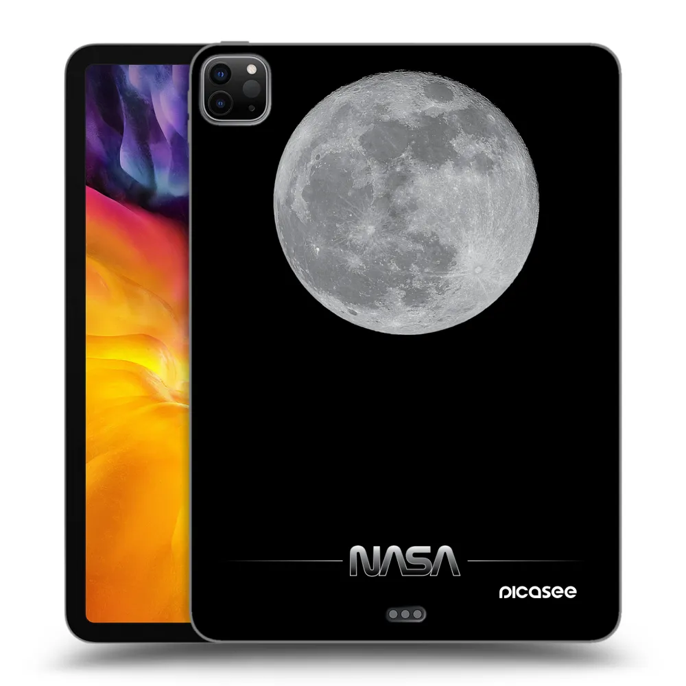 Picasee crna silikonska maskica za Apple iPad Pro 11" 2024 (7.gen.) - Moon Minimal