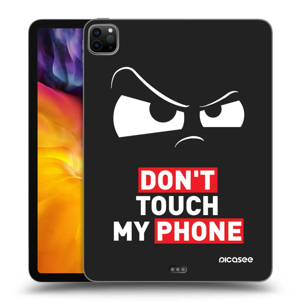 Picasee crna silikonska maskica za Apple iPad Pro 11" 2024 (7.gen.) - Cloudy Eye - Transparent