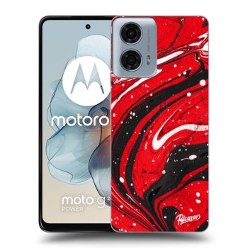Maskica za Motorola Moto G24 - Red black