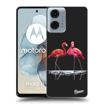 Maskica za Motorola Moto G24 - Flamingos couple