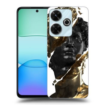 Maskica za Xiaomi Redmi 13 4G - Gold - Black