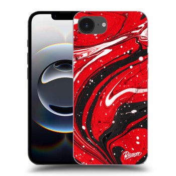 Maskica za Apple iPhone 16e - Red black
