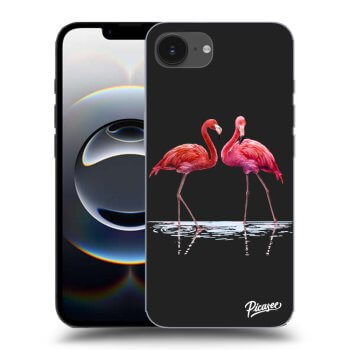 Maskica za Apple iPhone 16e - Flamingos couple