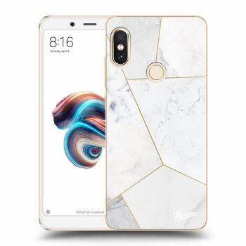 Maskica za Xiaomi Redmi Note 5 Global - White tile