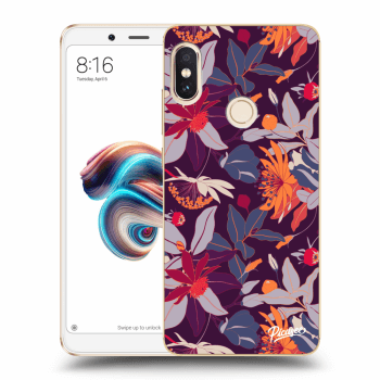 Maskica za Xiaomi Redmi Note 5 Global - Purple Leaf