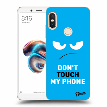 Maskica za Xiaomi Redmi Note 5 Global - Angry Eyes - Blue