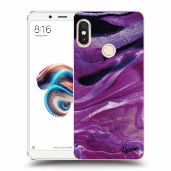 Maskica za Xiaomi Redmi Note 5 Global - Purple glitter