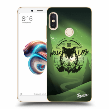 Maskica za Xiaomi Redmi Note 5 Global - Wolf life