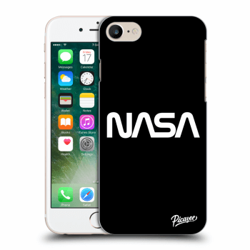 Picasee crna silikonska maskica za Apple iPhone 7 - NASA Basic