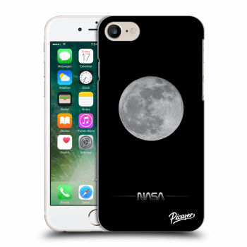 Picasee silikonska prozirna maskica za Apple iPhone 7 - Moon Minimal