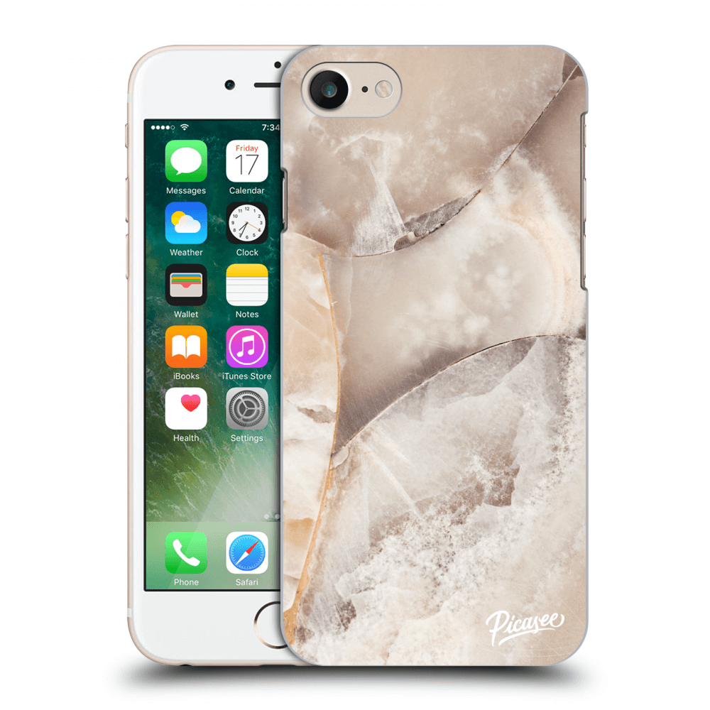 Picasee ULTIMATE CASE za Apple iPhone 7 - Cream marble