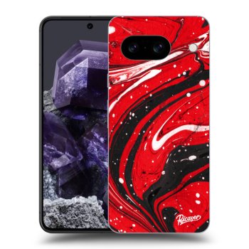 Maskica za Google Pixel 8a - Red black