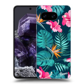 Maskica za Google Pixel 8a - Pink Monstera