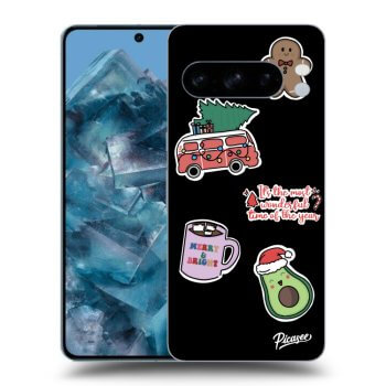 Maskica za Google Pixel 8 Pro - Christmas Stickers