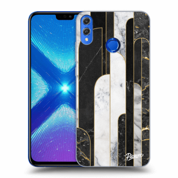 Maskica za Honor 8X - Black & White tile