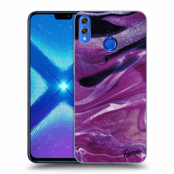 Maskica za Honor 8X - Purple glitter