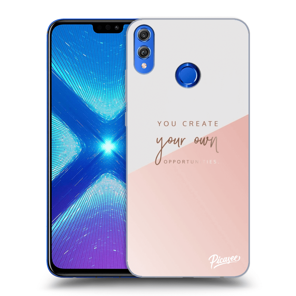 Picasee silikonska prozirna maskica za Honor 8X - You create your own opportunities