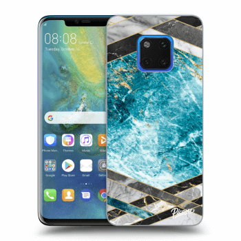 Maskica za Huawei Mate 20 Pro - Blue geometry