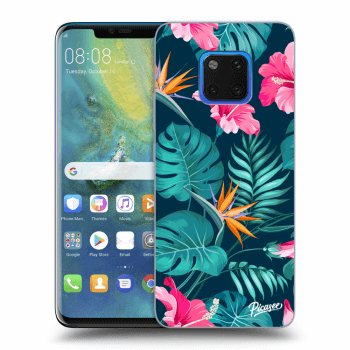 Maskica za Huawei Mate 20 Pro - Pink Monstera