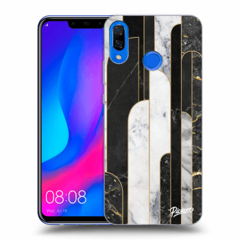 Maskica za Huawei Nova 3 - Black & White tile